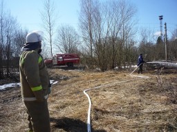 Спасти дома до приезда пожарных: На Вологодчине добровольные дружины борются со стихией